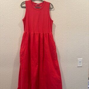Chicos Tank Sundress (Red Size 2)